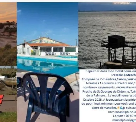 Casa vacanze Le 130 Mobile à Sur Gironde Au L'escale